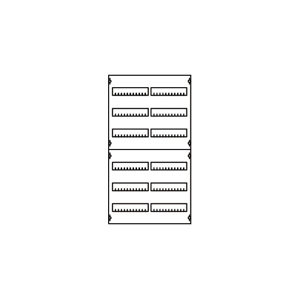 Striebel & John 2V23A Reiheneinbaugeräte-Modul Reihenabstand 125mm 6RE / BH2 2FB 2CPX037635R9999