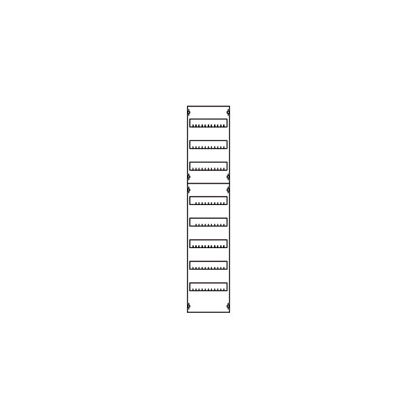 Striebel & John 1V4A Reiheneinbaugeräte-Modul Reihenabstand 125mm 8RE / BH4 1FB 2CPX037651R9999