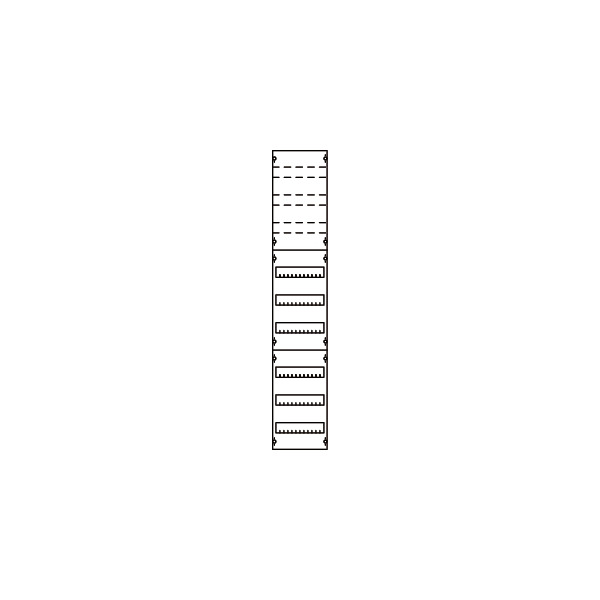 Striebel & John 1V5KA Reiheneinbaugeräte-Modul Reihenabstand 125mm 9RE / BH5 1FB 2CPX037667R9999