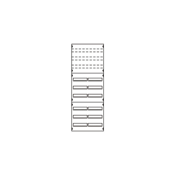 Striebel & John 2V5KA Reiheneinbaugeräte-Modul Reihenabstand 125mm 9RE / BH5 2FB 2CPX037668R9999