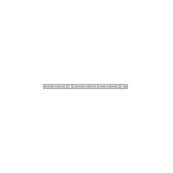 Striebel & John ED53 Hutprofilschiene 35x15mm 3FB 696mm Montage zwischen Montagegerüst 2CPX039253R9999