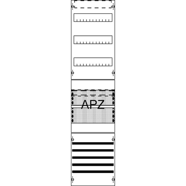 Striebel & John FV17SA2 Verteilerfeld mit SaS /APZ 7RE 2CPX054009R9999