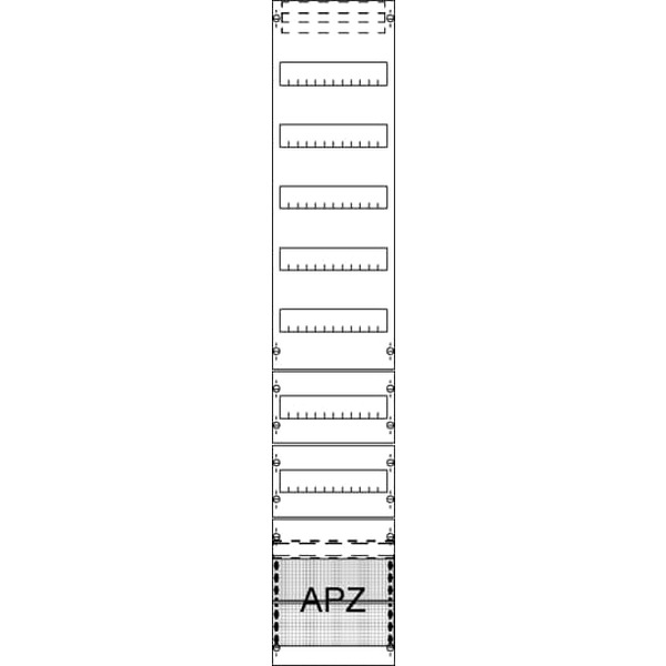 Striebel & John FV19A2R1 Verteilerfeld mit APZ zRfZ1 9RE 2CPX054014R9999