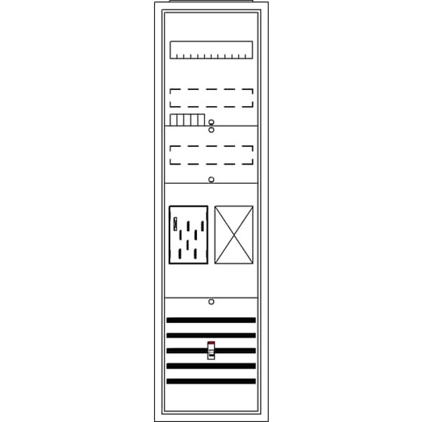 Striebel & John BA17CA Komplettschrank AP BKE-I A17 1Z1R 2CPX054236R9999