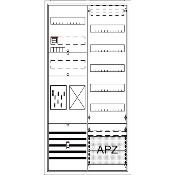 Striebel & John BA27TB Komplettschrank AP BKE-I A27 1Z1R1V5A2 