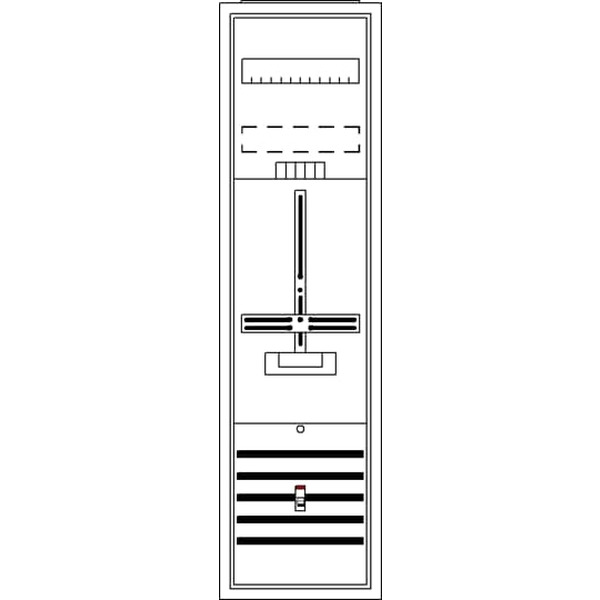 Striebel & John DA17BA Komplettschrank AP Dreipunkt A17 1Z 2CPX054252R9999