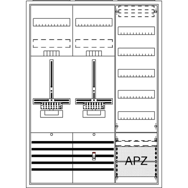 Striebel & John DA37PG Komplettschrank AP Dreipunkt A37 2Z1V5A2 2CPX054267R9999