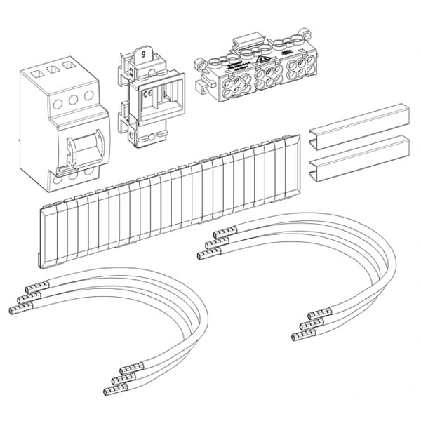 Striebel & John ZAZ10E Ausrüstsatz 3pol. 10 mm² EEG Überschuss 2CPX054338R9999