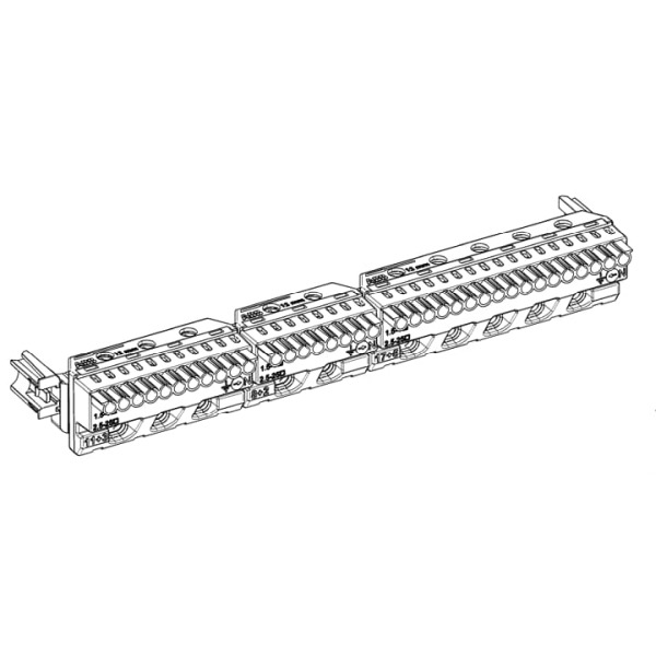 Striebel & John ZK222 N/PE-Klemmenset 3RE Zubehör ComfortLine 2CPX054422R9999