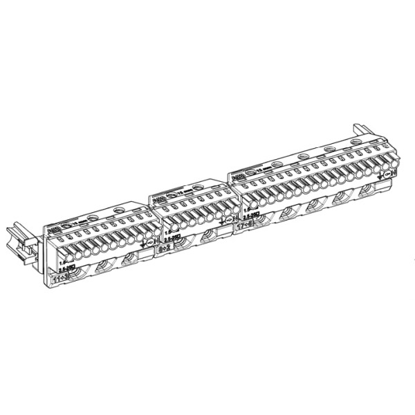 Striebel & John ZK222 N/PE-Klemmenset 3RE Zubehör ComfortLine 2CPX054422R9999