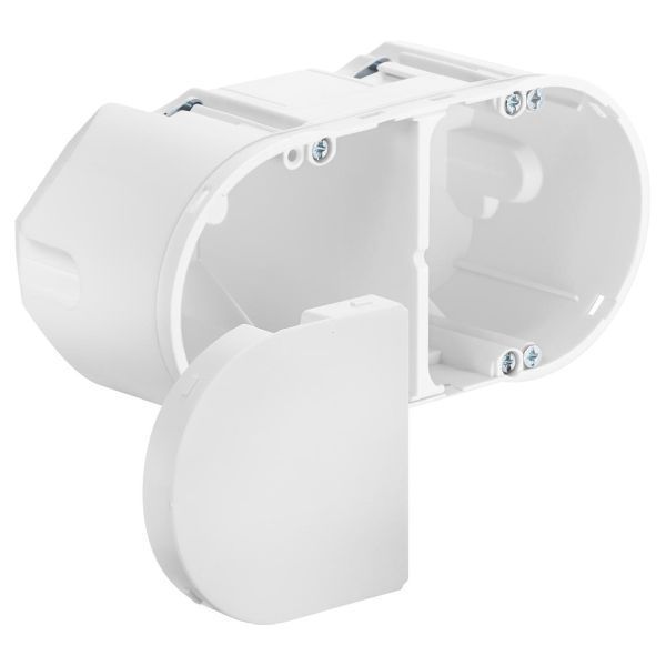 Kaiser 9062-74 Hohlwand Electronic-Dose luftdicht halogenfrei mit Geräteschrauben mit Trennwand