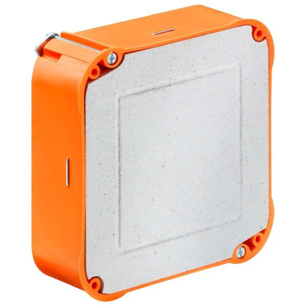 Kaiser 9195-22 Hohlwand Universal-Einbaugehäuse 105 x 105 x 53 mm mit Mineralfaserplatte