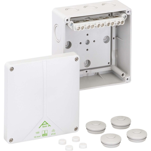 Spelsberg Abox-i 100-10 Kabelabzweigkasten 690V M32 14-21mm grau 49041001