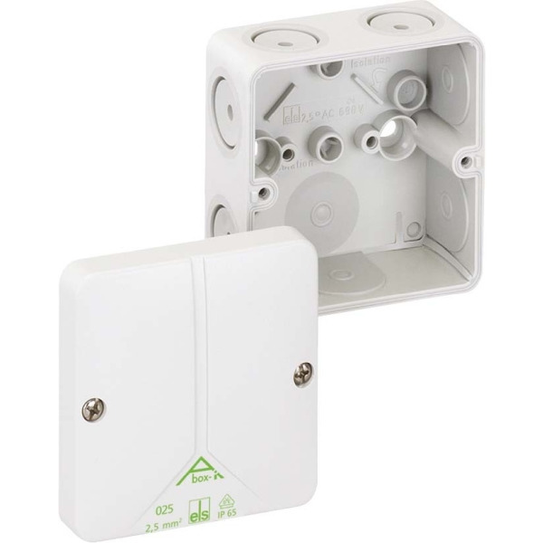 Spelsberg Abox-i 025 L-leer Kabelabzweigkasten 690V M20 2-16mm grau 49090201