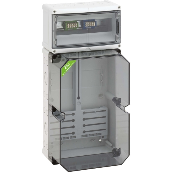 Spelsberg ZKi 11 Zähler-Leergehäuse 400V trans Klemmen IP54 74901101