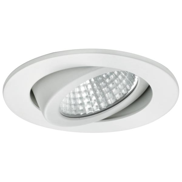 Brumberg 12444073 LED-Einbaustrahler 350 mA 12W 38° dim2warm 3000K - 1800K rund schwenkb