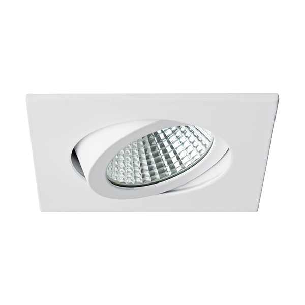 Brumberg 12462073 LED-Einbaustrahler 350 mA 6W 38° dim2warm 3000K - 1800K quadratisch sc