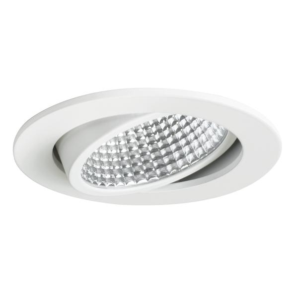 Brumberg 12491073 LED-Einbaustrahler 350 mA 12W 38° dim2warm 3000K - 1800K rund schwenkb