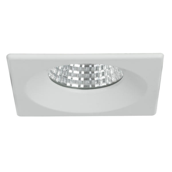 Brumberg 12530074 LED-Einbaudownlight 700 mA 7W 30° 4000K quadratisch starr weiss IP20