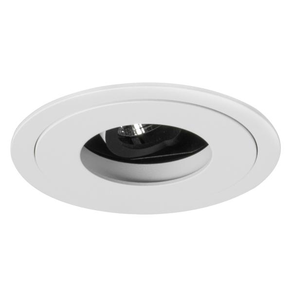 Brumberg 12603173 LED-Einbaustrahler 350 mA 12,2W 29° 3000K rund dreh- und schwenkbar strahler