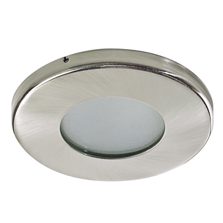 Brumberg 2264.22 Einbaudownlight GX5,3/ max. 35W rund starr edelstahl Material Edelstahl V