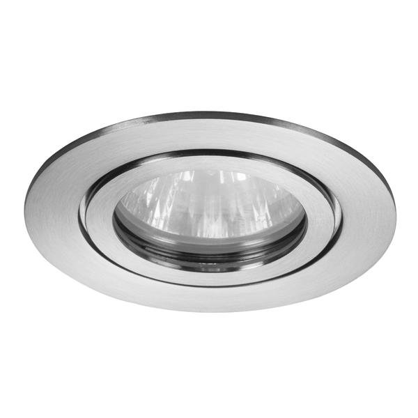 Brumberg 26004220 Einbaudownlight GX5,3/ max. 35W rund starr edelstahl Material Edelstahl V