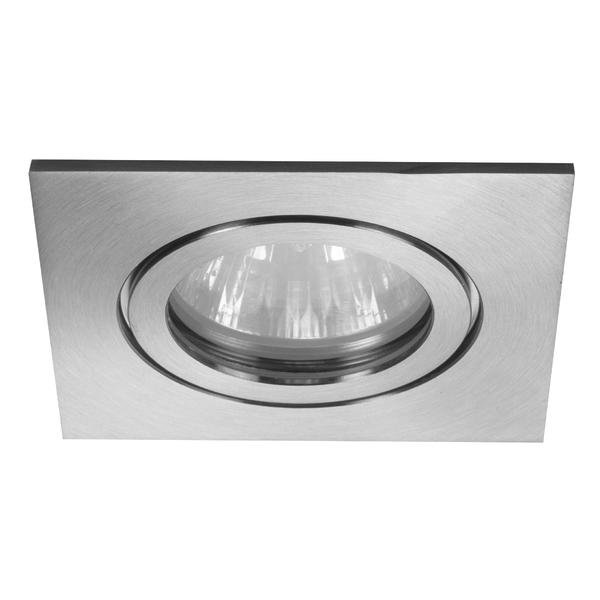 Brumberg 26005220 Einbaudownlight GX5,3/ max. 35W quadratisch starr edelstahl Material Edel