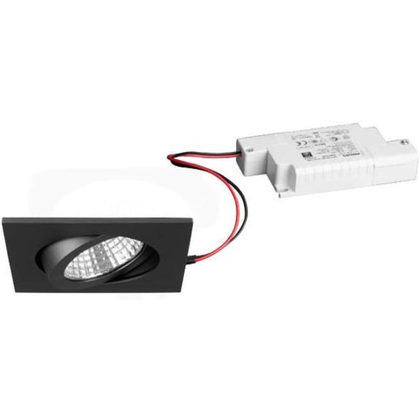 Brumberg 39355643 LED-Einbaustrahler 230V AC 50 Hz 6W 38° 3000K quadratisch schwenkbar,