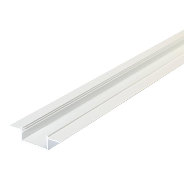 Brumberg 53655070 LED-Einputzprofil weiss lackiert L x B x H: 2000 x 63,4 x 15,9mm