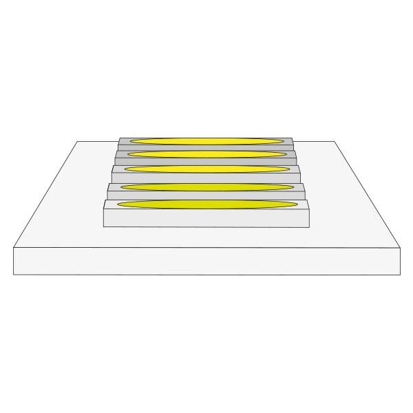 Brumberg 88203038 LED-Flexplatine IP00 5 Meter 14,4 W/m 24V DC 3850K CRI > 75 Fleisch (mar