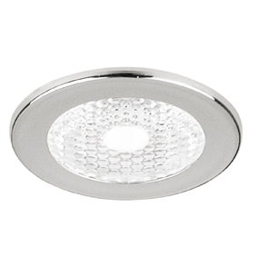 Brumberg P3653WW LED-Lichtpunkt 350 mA 1W 30° 3000K rund starr chrom IP43 (bei Einbau i