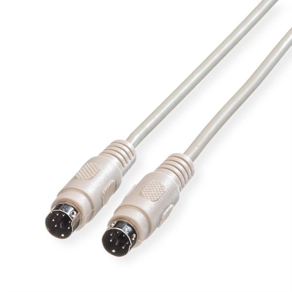 roline 11.01.5830 Tastatur-Kabel-PS/2 Stecker/Stecker 3 Meter