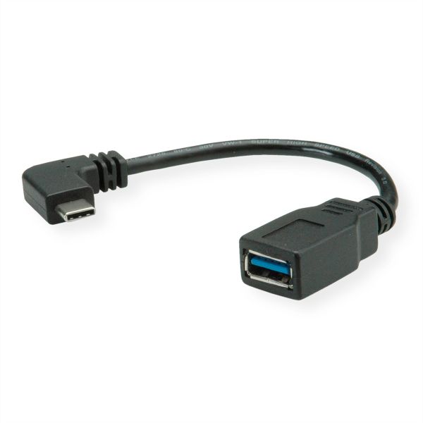 roline 11.02.9031 USB 3.2 Gen 1 Kabel Typ C/Typ A Stecker/Buchse
