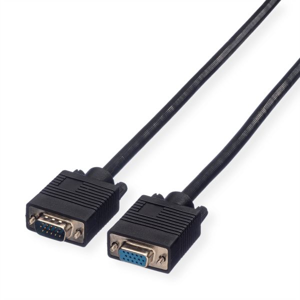 roline 11.04.5303 VGA-Kabel HD15 Stecker/Buchse 3 Meter