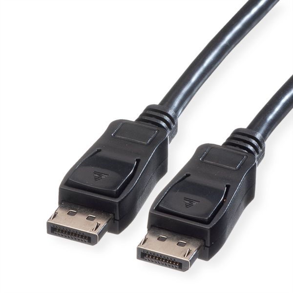 Value 11.99.5603 DisplayPort Kabel DP Stecker/Stecker schwarz 3 Meter