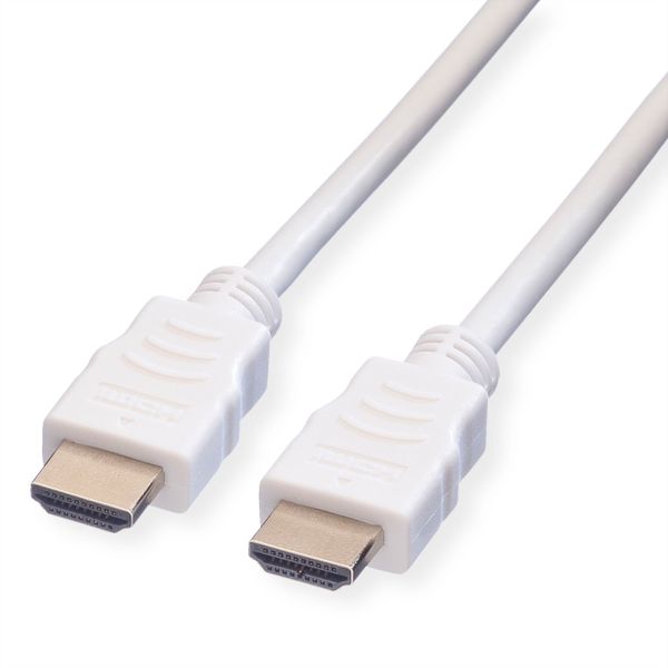 Value 11.99.5704 HDMI High Speed Kabel mit Ethernet weiß 1,5 Meter
