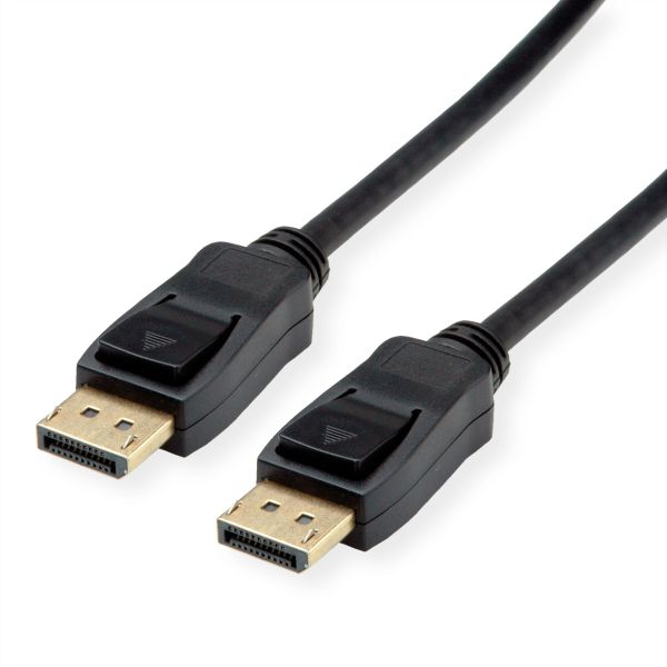 Value 11.99.5812 DisplayPort Kabel v1.4 DP Stecker/Stecker schwarz 3 Meter