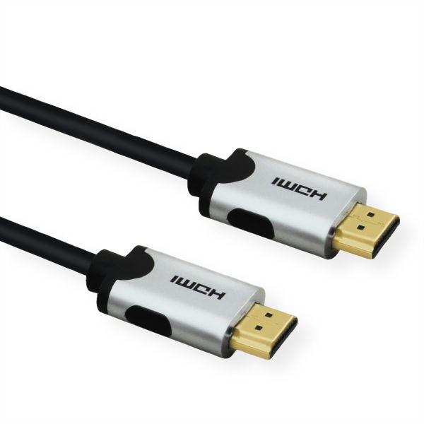 Value 11.99.5943 10K HDMI Ultra High Speed Kabel Stecker/Stecker schwarz 3 Meter