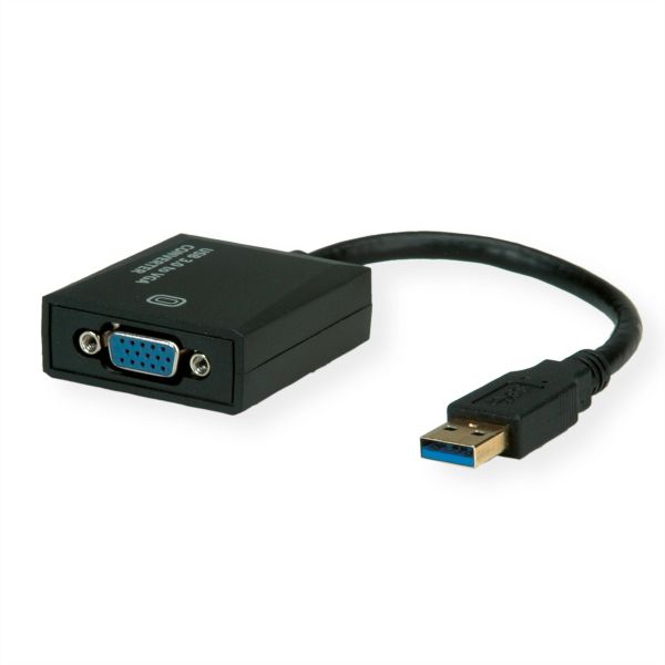 Value 12.99.1037 USB Display Adapter USB 3.2 Gen 1 nach VGA