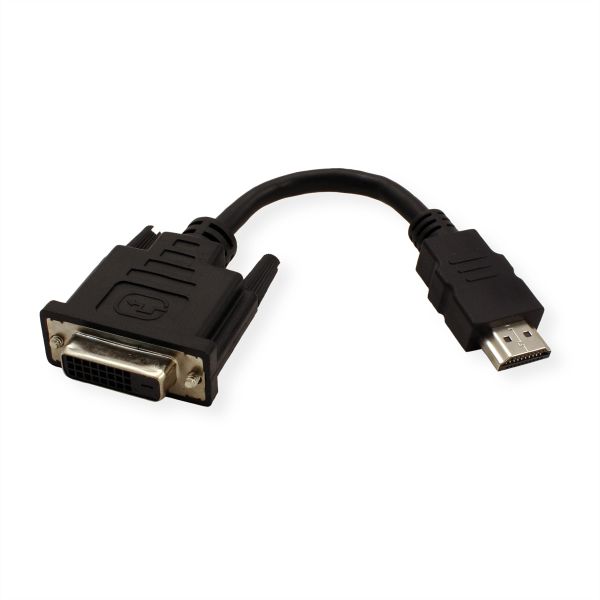 Value 12.99.3115 HDMI-DVI Adapter HDMI Stecker / DVI-D Buchse