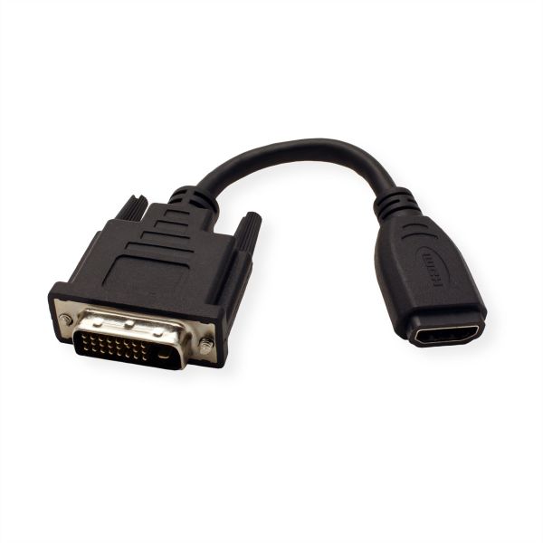 Value 12.99.3116 HDMI-DVI Adapterkabel HDMI Buchse / DVI-D Stecker