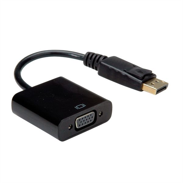 Value 12.99.3136 DisplayPort/VGA Adapter DP Stecker/VGA Buchse passiv