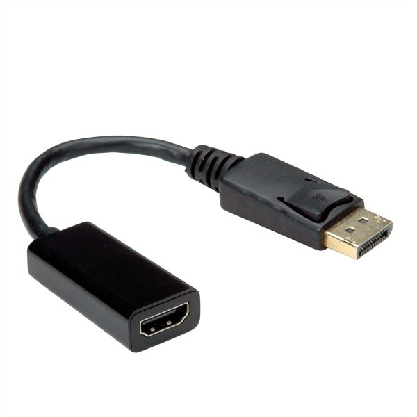 Value 12.99.3138 DisplayPort-HDMI Adapter DP Stecker/HDMI Buchse