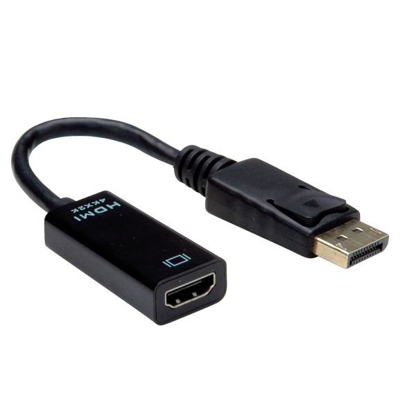 Value 12.99.3139 DisplayPort-HDMI Adapter v1.2 DP Stecker/HDMI Buchse