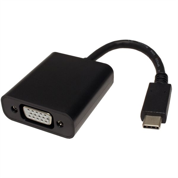 Value 12.99.3200 Display Adapter USB Typ C/VGA