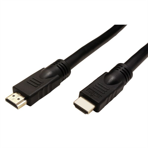 roline 14.01.3451 UHD HDMI 4K Kabel mit Repeater 10 Meter
