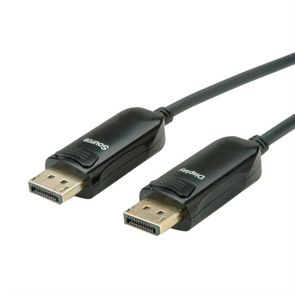 roline 14.01.3492 DisplayPort v1.4 Kabel (AOC) Stecker/Stecker 50 Meter