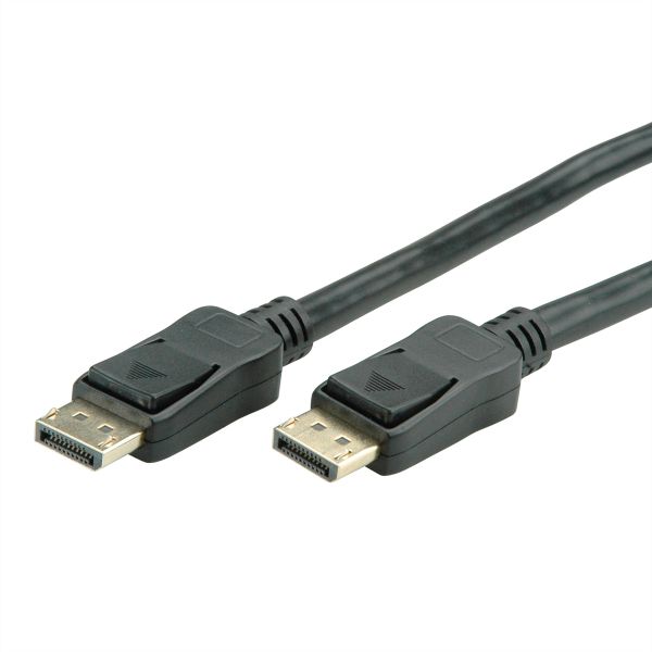 Value 14.99.3495 DisplayPort Kabel v1.2 aktiv Stecker/Stecker 15 Meter