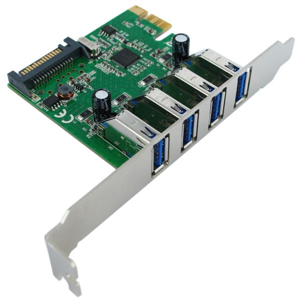 Value 15.99.2115 PCI-Express-Karte USB 3.2 Gen 1 4 Ports