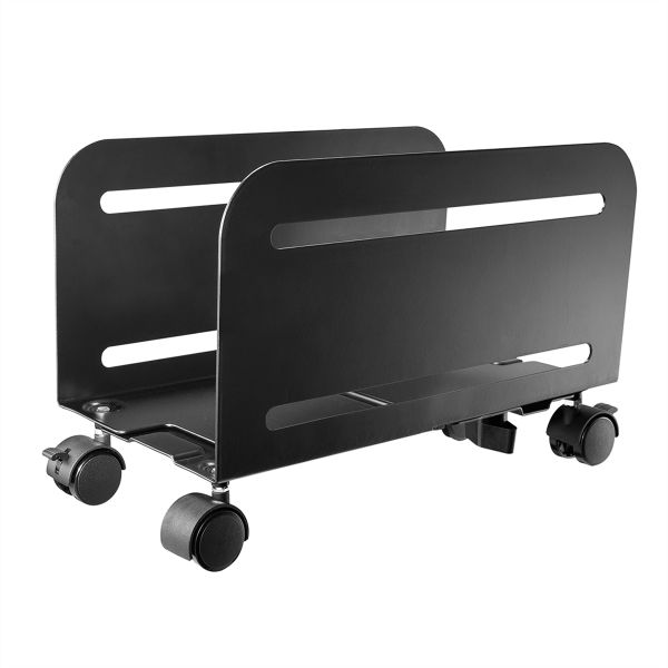 Value 17.99.1500 PC-Ständer rollbar schwarz